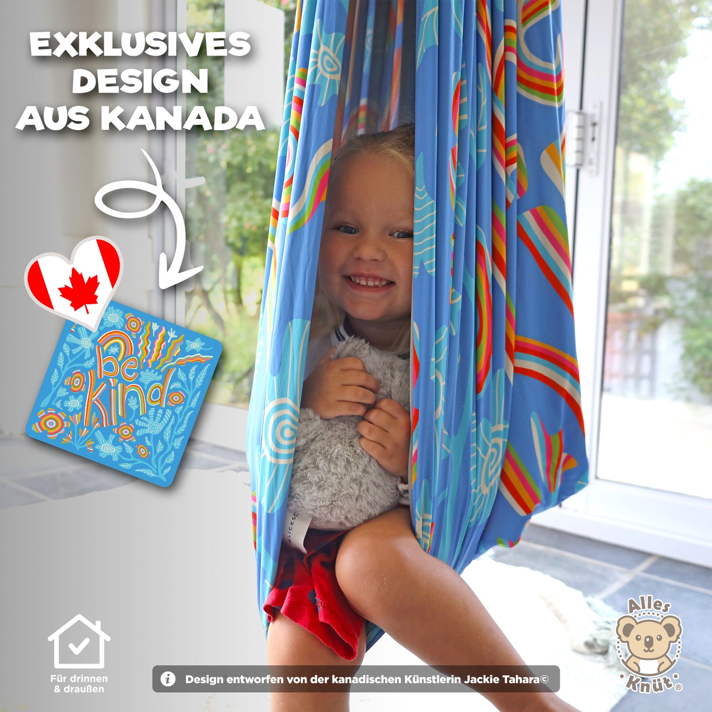 Therapieschaukel / Schaukeltuch: Special Edition (BE KIND)