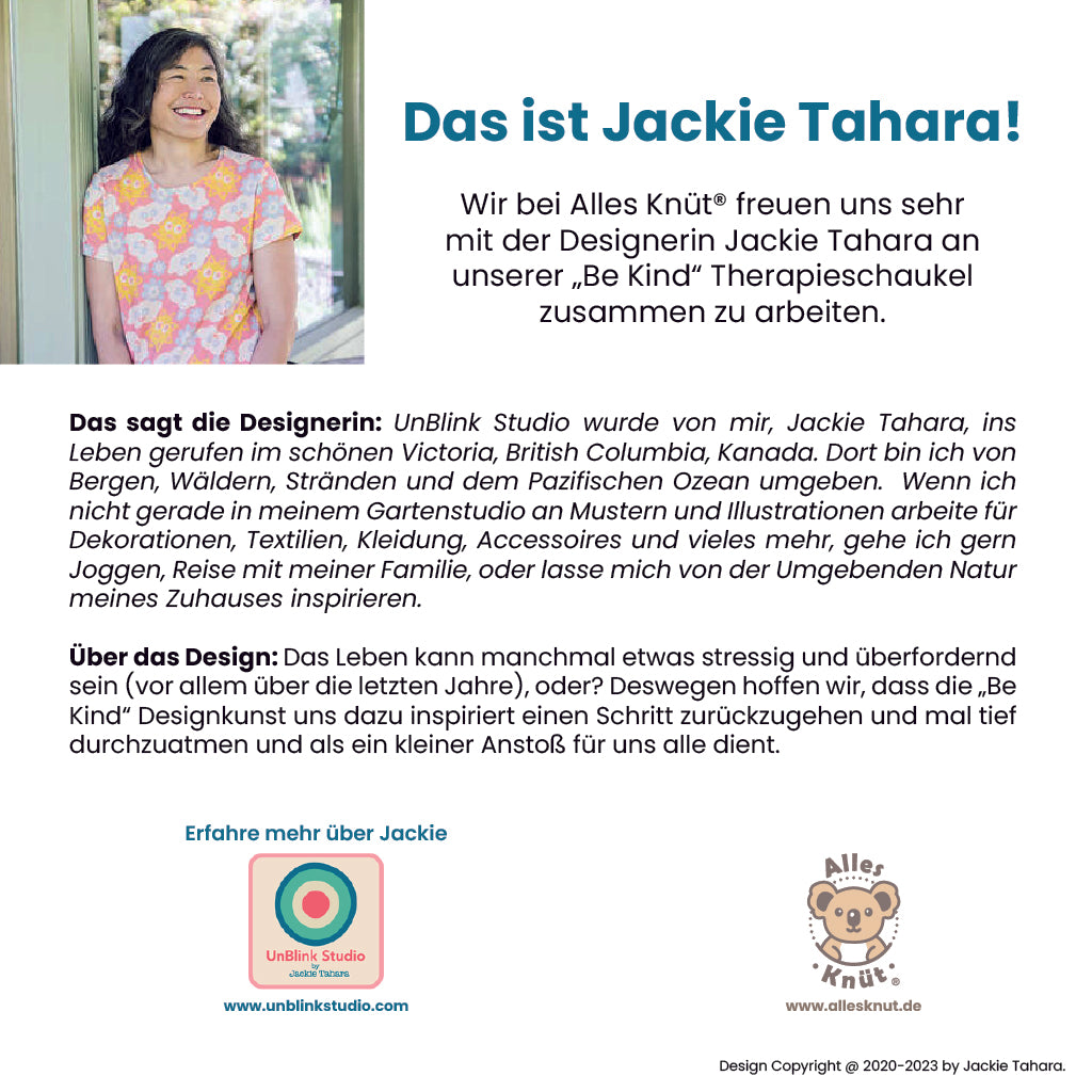 Therapieschaukel / Schaukeltuch: Special Edition (BE KIND)
