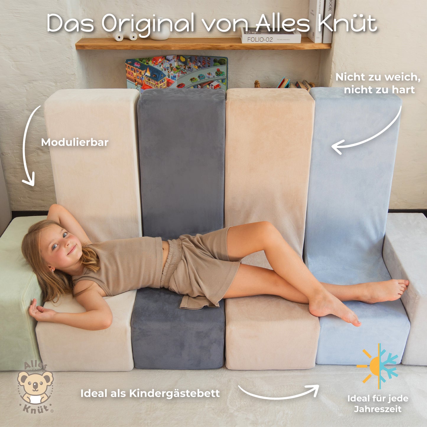 Modulares Spielsofa Kindersofa