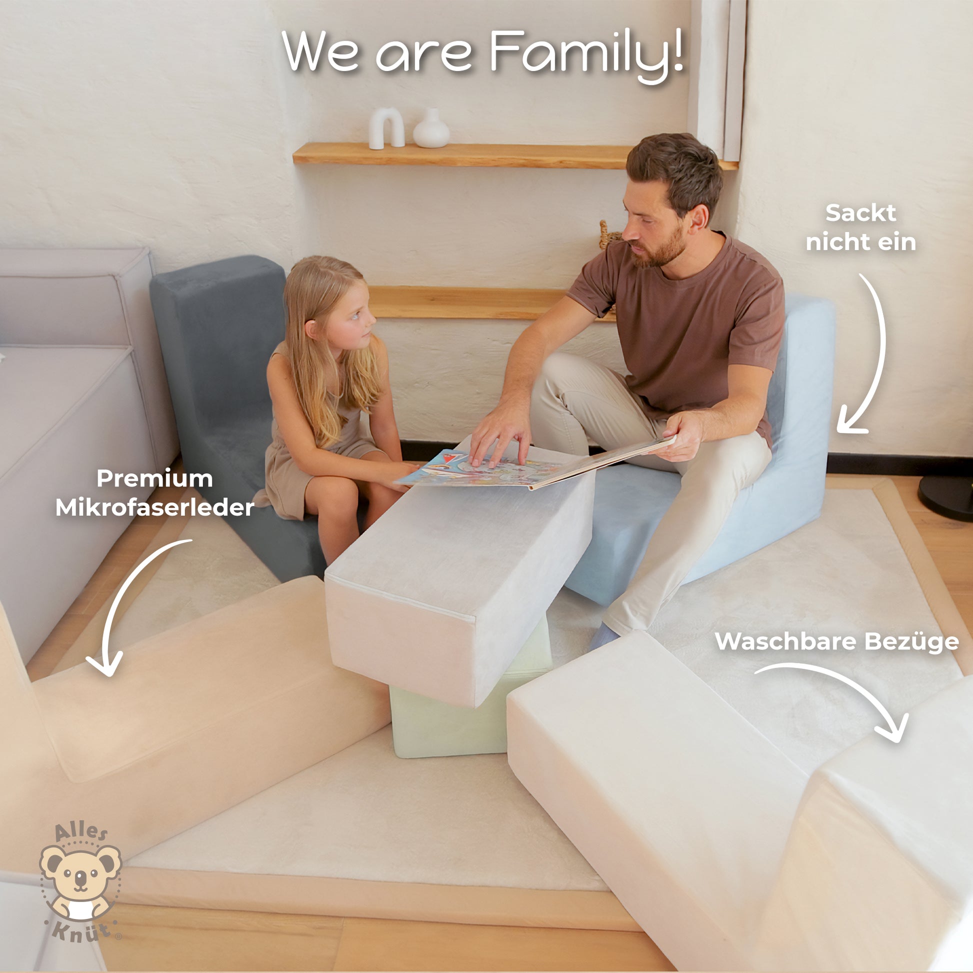 Modulares Spielsofa Kindersofa